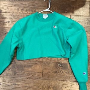 Champion cropped crewneck